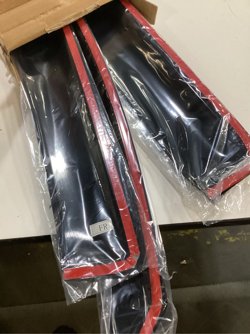 Condition photo showing Good Condition for auxko rain guards for honda passport 2019-2025, window vent visors accessory - tape-on rain guard window visor for honda passport, easy install car side window wind deflectors & visors smoke black black for honda passport 2023-2025