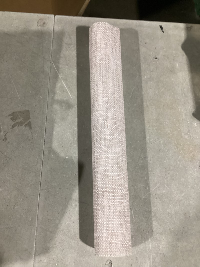 Condition photo showing Good Condition for NuWallpaper Tan Poplin Peel and Stick Wallpaper, NUS5002