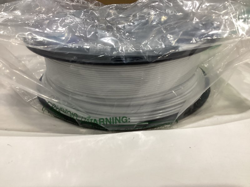 Condition photo showing As Is for Creality 2 kg Black & White PETG 1.75mm Filament, 3D Printer Filament Bundle, Excellent Toughness High Precision, Odorless Non-Toxic Moistureproof, Glossy, Accuracy +/- 0.02mm Petg - 2*1kg Black & White Polyethylene Terephthalate Glycol