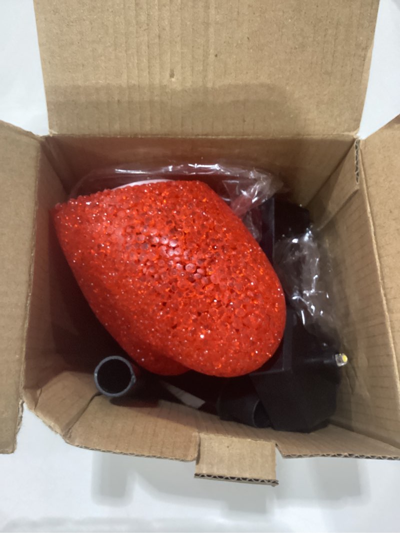 Condition photo showing New/Like New for Valentines Day Solar Heart Lights Outdoor, 2Pcs Waterproof Solar Valentines Day Decorations Red Heart Nano-Lights Outside Valentine Lights for Yard Cemetery Grave Garden Walkway 2nano-