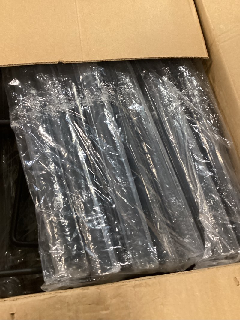 Condition photo showing New/Like New for aredy 4 pack string light poles - 10ft light poles for outside with fork base, outdoor string light poles, durable poles for string lights in backyard, deck, garden, wedding events