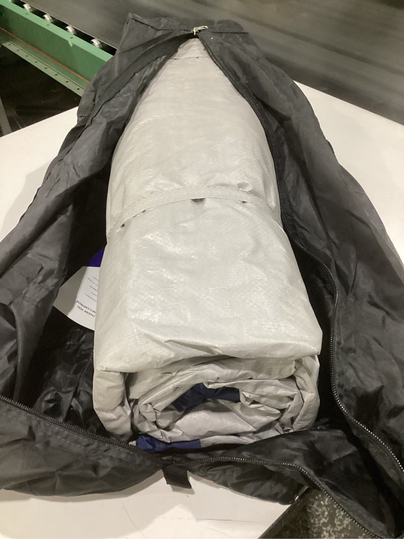 Condition photo showing Good Condition for campros cp upgraded 6/8 person camping tents, waterproof windproof family tent with larger mesh windows & door, double layer, easy set up, all-season dome tent with top rainfly & carry bag blue-6 6 person