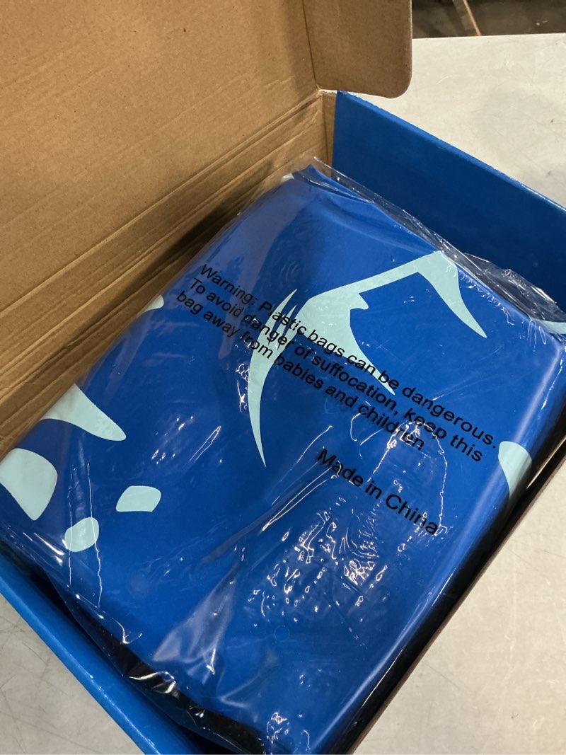 Condition photo showing New/Like New for inflatable dudes dinosaur -kids punching bag | already filled with sand| bop bag | premium inflatable toy | punching bag for kids | enhanced bounce-back action! | indoor outdoor - party games blue raptor | pre-filled with sand