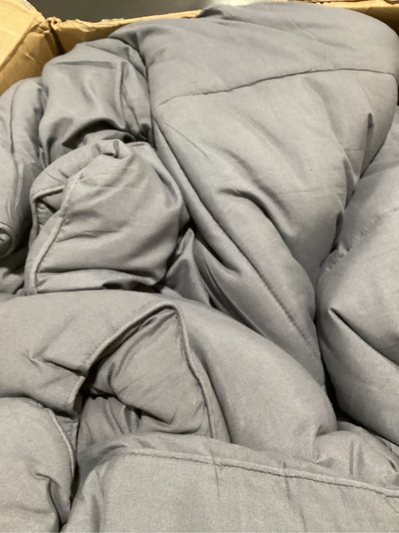 HomeSmart Weighted Comforter Queen - More Fluffy Fill Than Regular Queen Size Weighted Blankets, (20