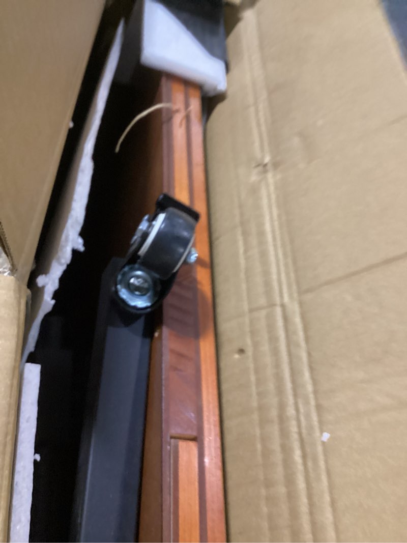 Condition photo showing As Is for JoyBerri Jigsaw Puzzle Table/Rolling Desk - 1500 Piece Puzzle Board/Portable Jigsaw Tables with Drawers and Legs - Height Adjustable for Adults and Kids Gray