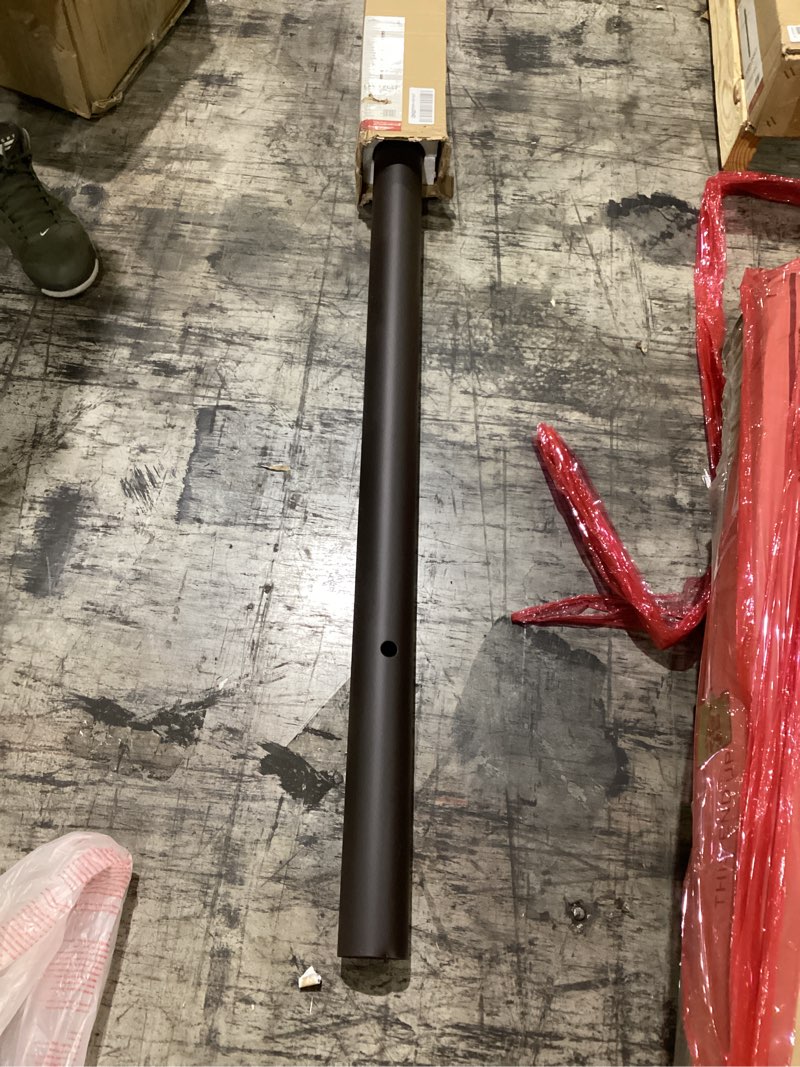 Condition photo showing Good Condition for design house traditional outdoor lamp post with plastic cross arm, 80 in x 3 in, weather-resistant bronze finish, 501817-brz bronze post only