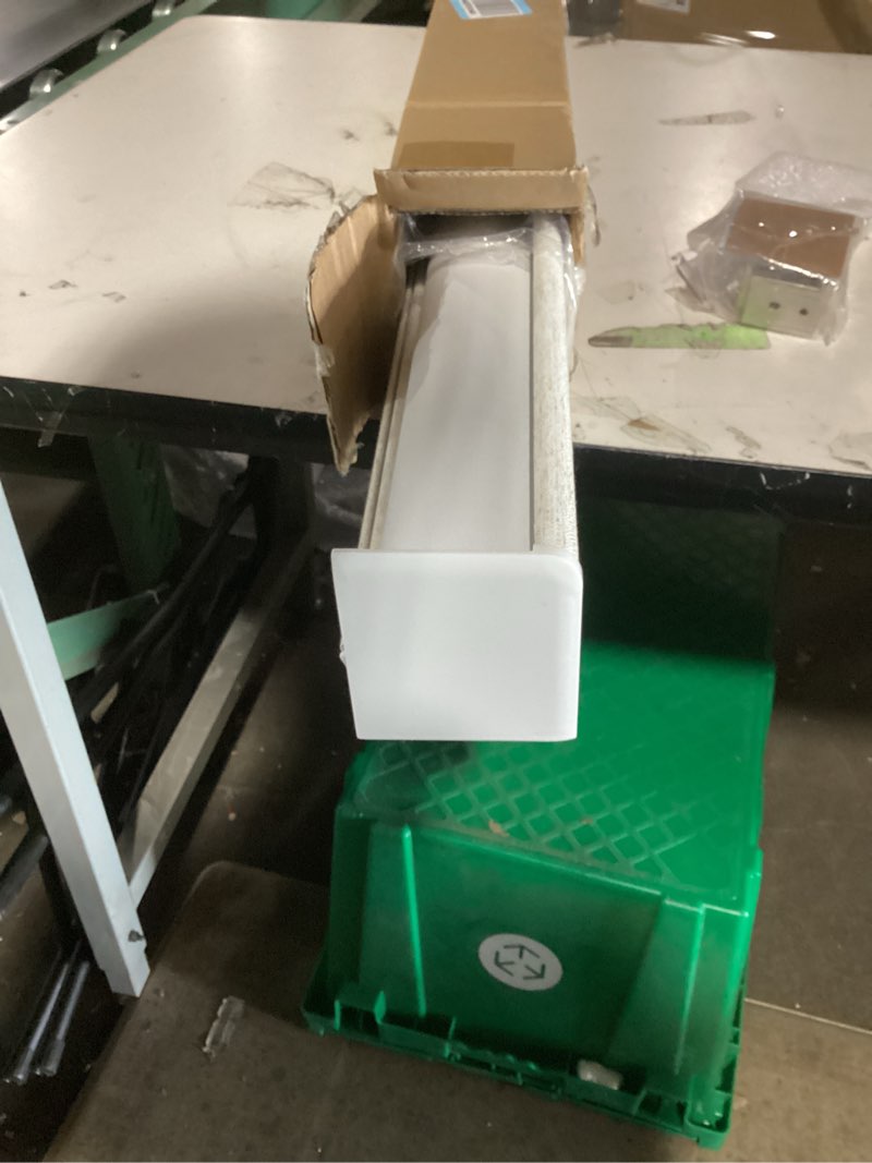 Condition photo showing Good Condition for persilux blackout roller shades for window blinds,cordless,linen fabric,thermal insulated fabric uv protection shades for home,office,bedroom,door,blackout-cream,31" w x 72" h 31"w x 72"h blackout-cream