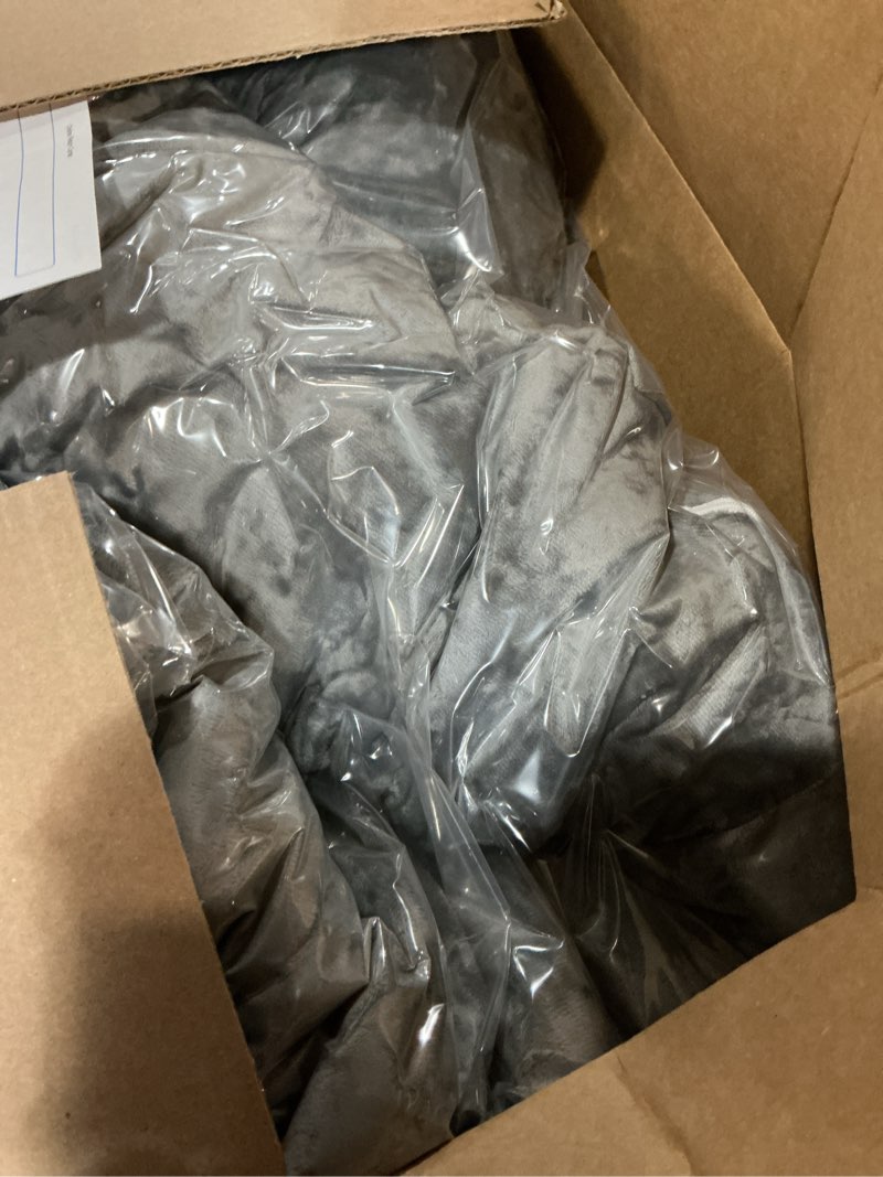 Condition photo showing New/Like New for QUEEN ROSE Pregnancy Body Pillow, U-Shaped Maternity Pillow for Pregnant Women with Velour Cover,Great for Anyone, Dark Gray