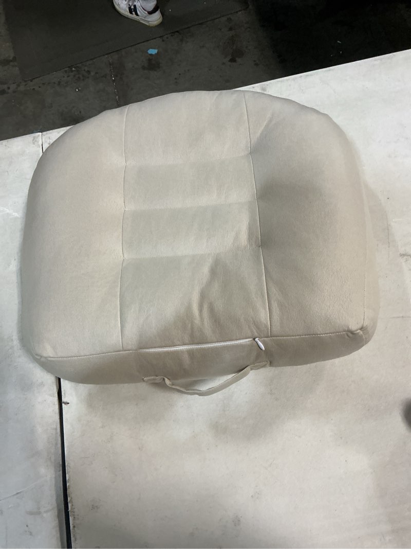 Condition photo showing Good Condition for adult car booster seat cushion/office chair cushion with carry handle angle lift seat cushion imitation pu breathable fabric more comfortable and beautiful,for/car/office/wheelchair seat cushion/milky