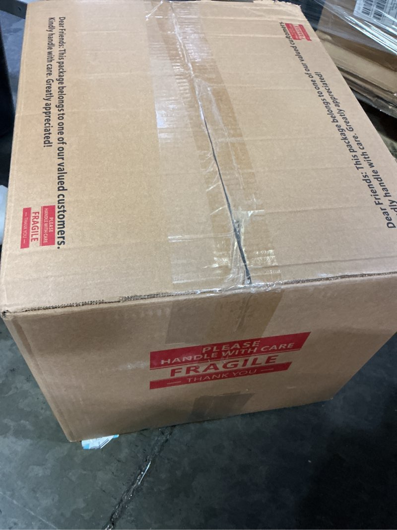 Condition photo showing New/Like New for AmorArc Ceramic Dinnerware Sets, Wavy Rim Stoneware Plates and Bowls Sets,Dishwasher & Microwave & Oven Safe Dishes set, Service for 6 (18pc) Beige Service for 8