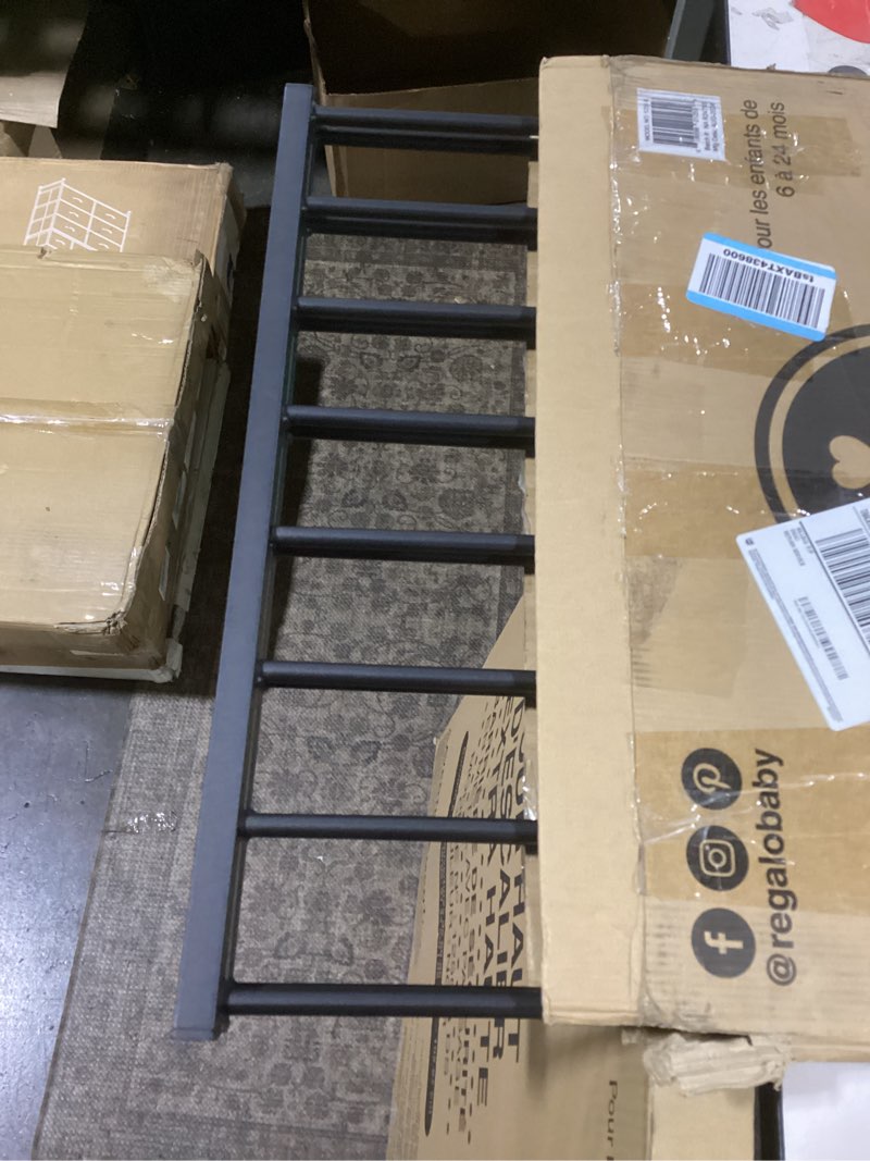 Condition photo showing Good Condition for Regalo 2-in-1 Extra Tall Easy Swing Stairway and Hallway Walk Through Baby Gate, Black 1 Count (Pack of 1) (40.5" W x 36" H) Black 24-40.5"W x 36"H