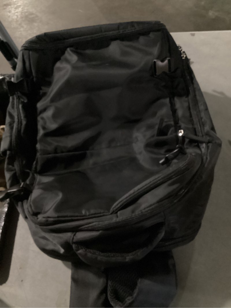 Condition photo showing As Is for wepoet classic basic black backpack for women,waterproof high school bookbag,lightweight casual travel daypack,college backpack men,middle school bag for girls boys