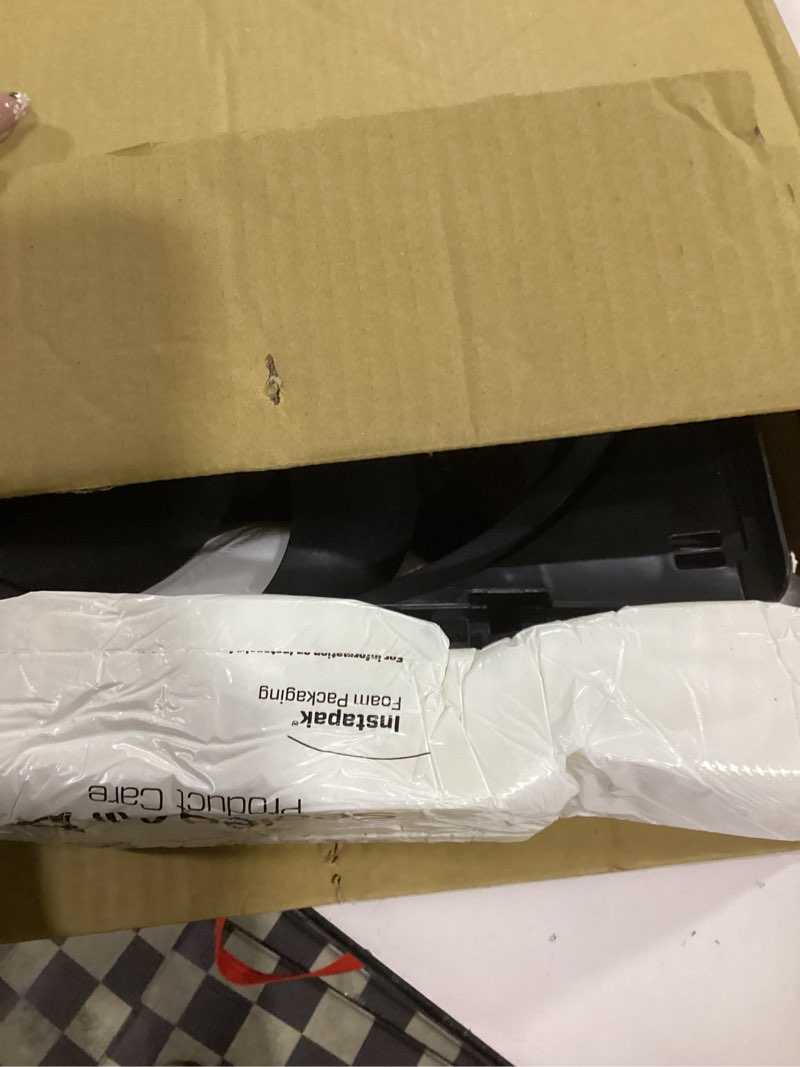 Condition photo showing As Is for TYC 601260 Compatible with Subaru Left Replacement Cooling Fan Assembly, Black