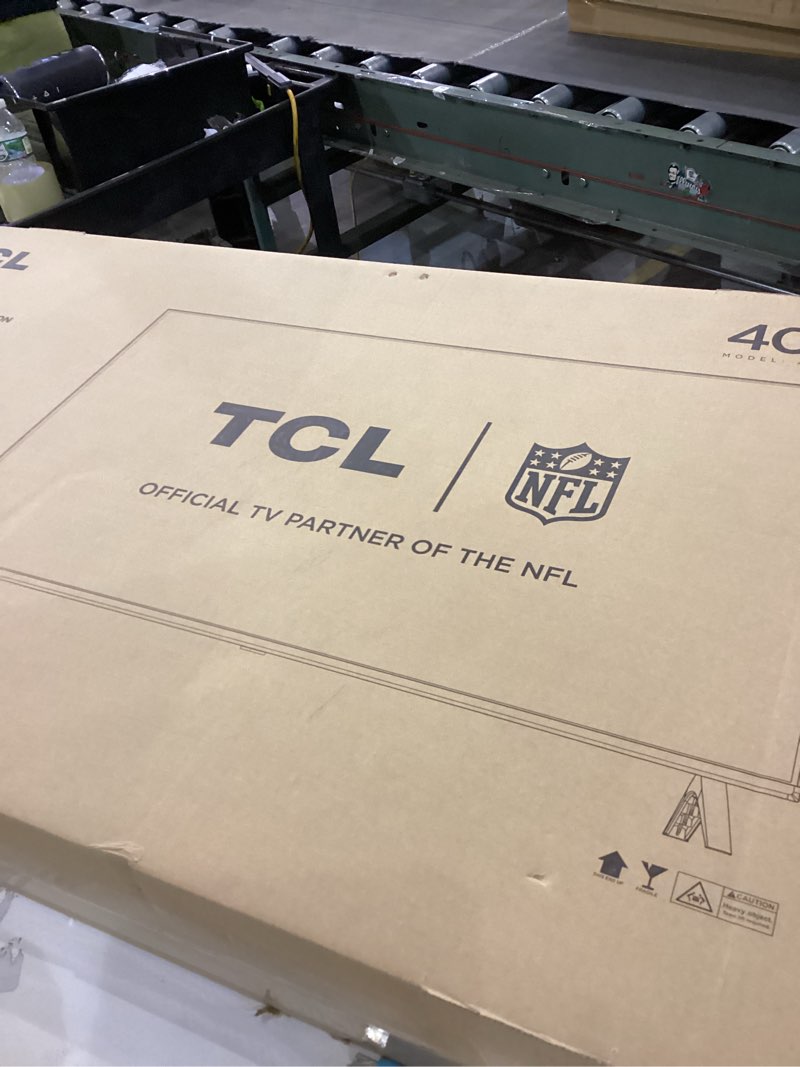 Condition photo showing As Is for TCL 40-Inch Class S3 1080p LED Smart TV with Fire TV (40S350F, 2023 Model), Alexa Built-in, Apple AirPlay Compatibility, Streaming FHD Television,Black 40 inches