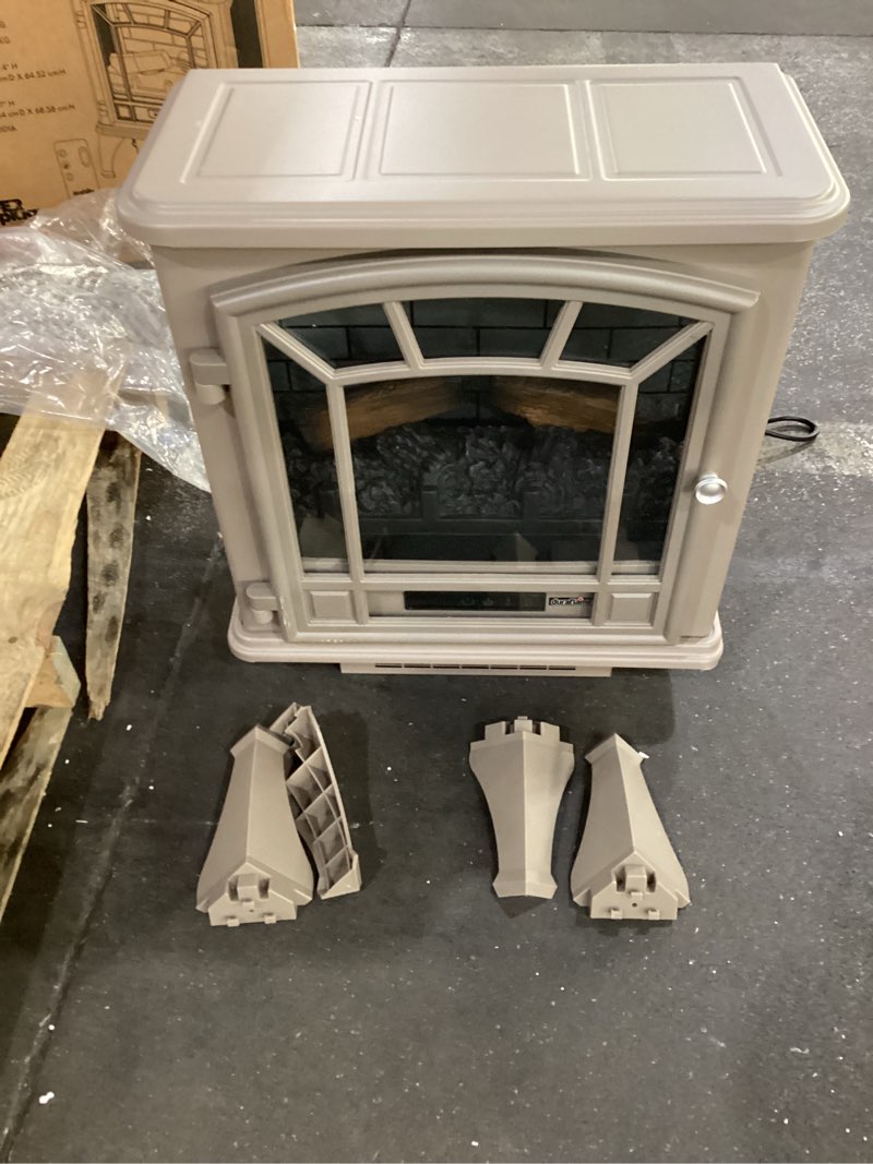Condition photo showing New/Like New for duraflame Infrared Quartz Electric Stove Heater - DFI-591-05 - French Gray