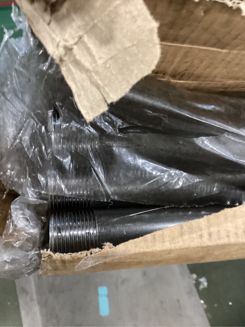 Condition photo showing Good Condition for GeilSpace 3/4" × 36" Heavy Duty Pre-Cut Grey Metal Pipe, Industrial Steel Fits Standard 3/4 Inch Threaded Pipes and Fittings - Vintage DIY Industrial Shelving (3/4" × 36", Grey)