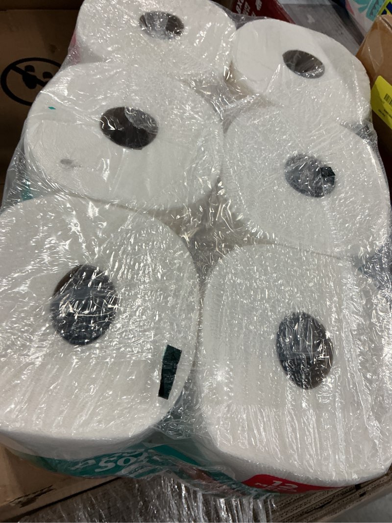 Condition photo showing New/Like New for angel soft 2-ply toilet paper, 12 super mega rolls