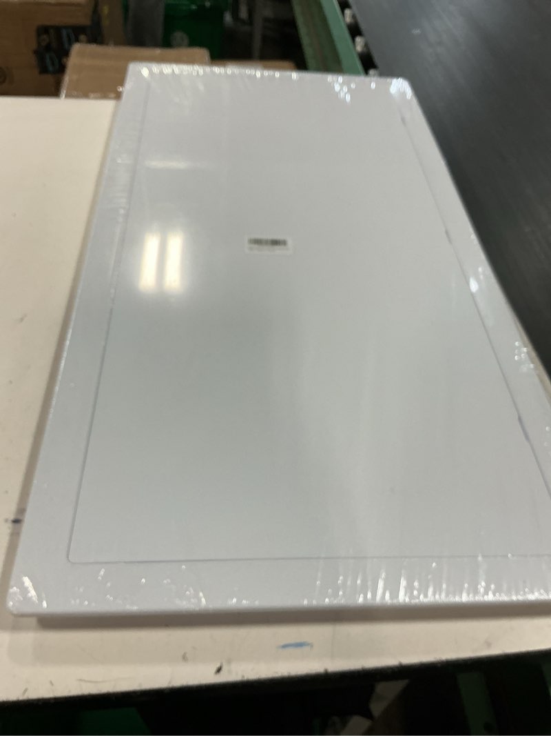 Condition photo showing Good Condition for plumbing access panel for drywall 14 x 29 inch plastic access door removable wall access panel ceiling reinforced hinged durable white