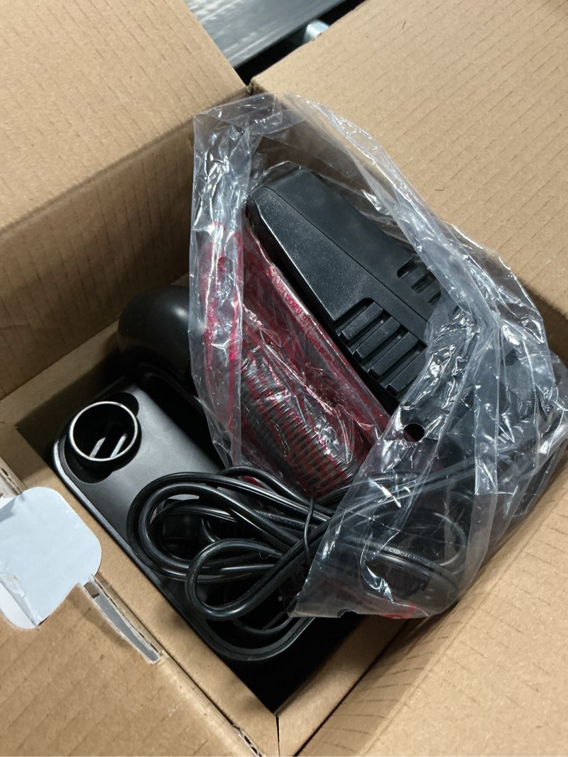 Condition photo showing Good Condition for WORX WX030L 20V Power Share Cordless Cube Vac Compact Vacuum, Black with battery and charger