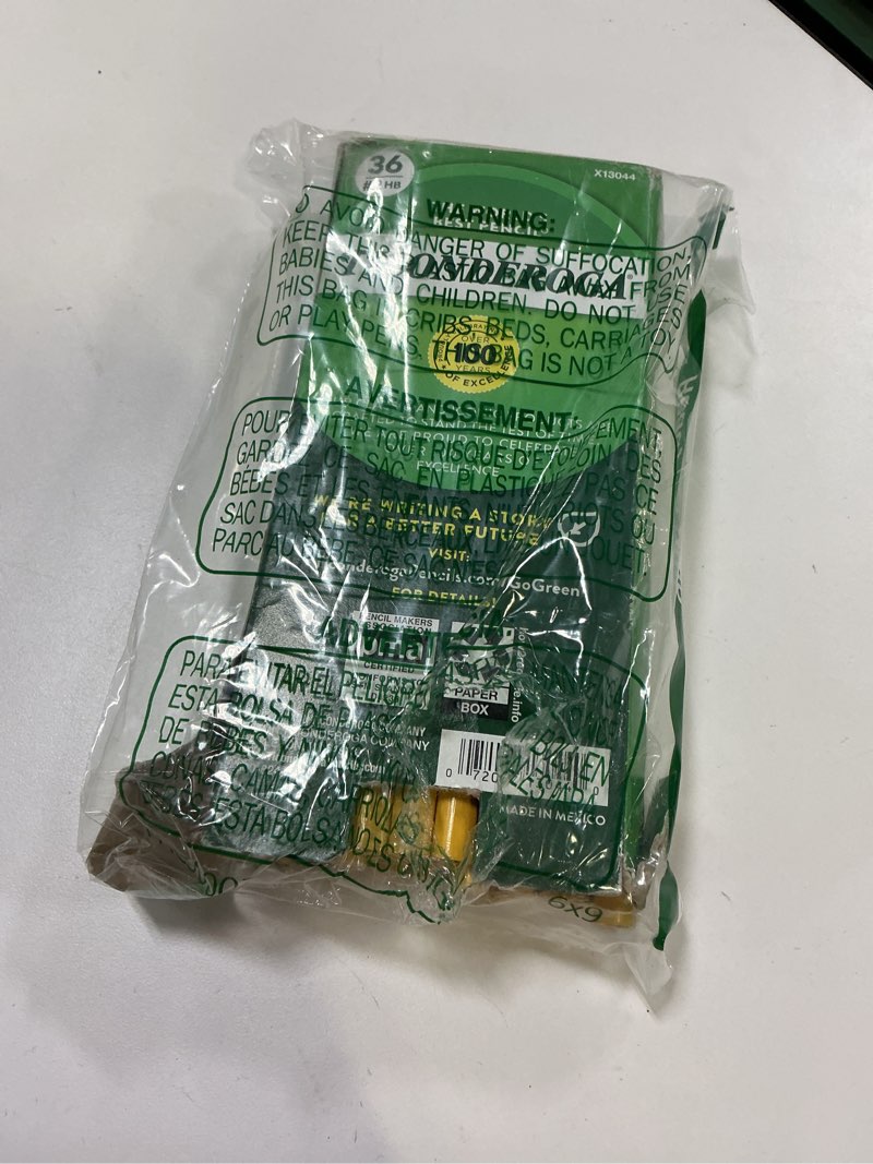 Condition photo showing Good Condition for Ticonderoga PENCIL LADDIE TRI-WRITE W/O ERASER PACK OF 36