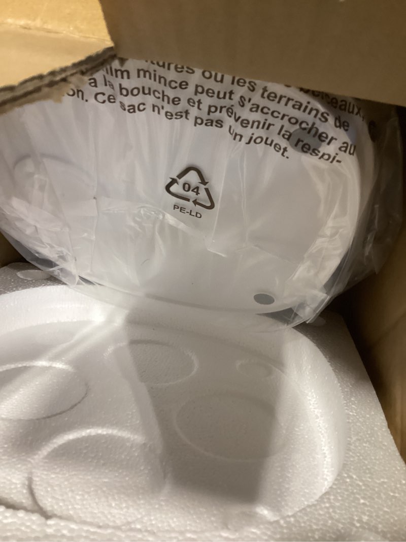Condition photo showing New/Like New for DREO 16L Smart Humidifier Large Room 1000 ft², 130H Cool Mist Air Humidifiers for Bedroom Plants Baby, Top Fill, Remote/Touch/Voice & APP Control, Clean Tank Technology, 30dB, RGB Light, HM755S White