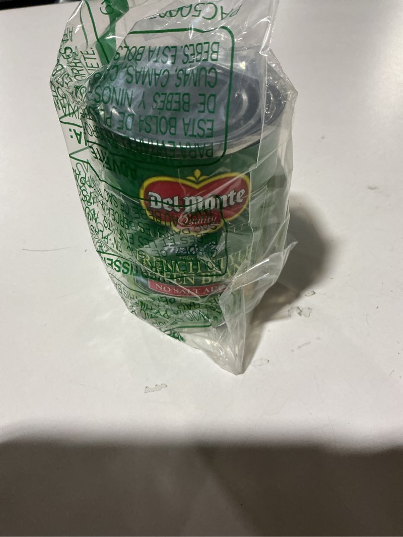 Condition photo showing New/Like New for Del Monte Canned French Style Green Beans, 14.5 Ounce 14.5 Ounce (Pack of 1)