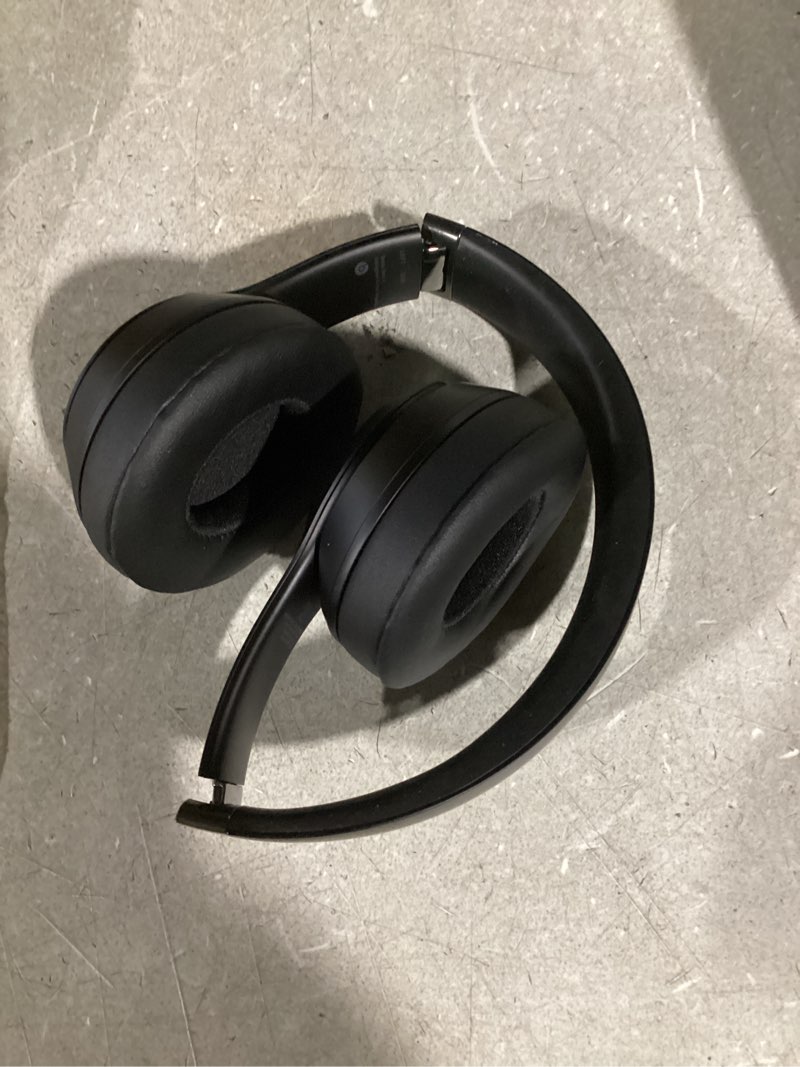 Condition photo showing Good Condition for Beats Solo 4 - Wireless On-Ear Bluetooth Headphones, Up to 50-Hour Battery Life, Ultra-Lightweight Comfort, Powerful and Balanced Sound, Apple & Android Compatible - Matte Black Matte Black Standalone