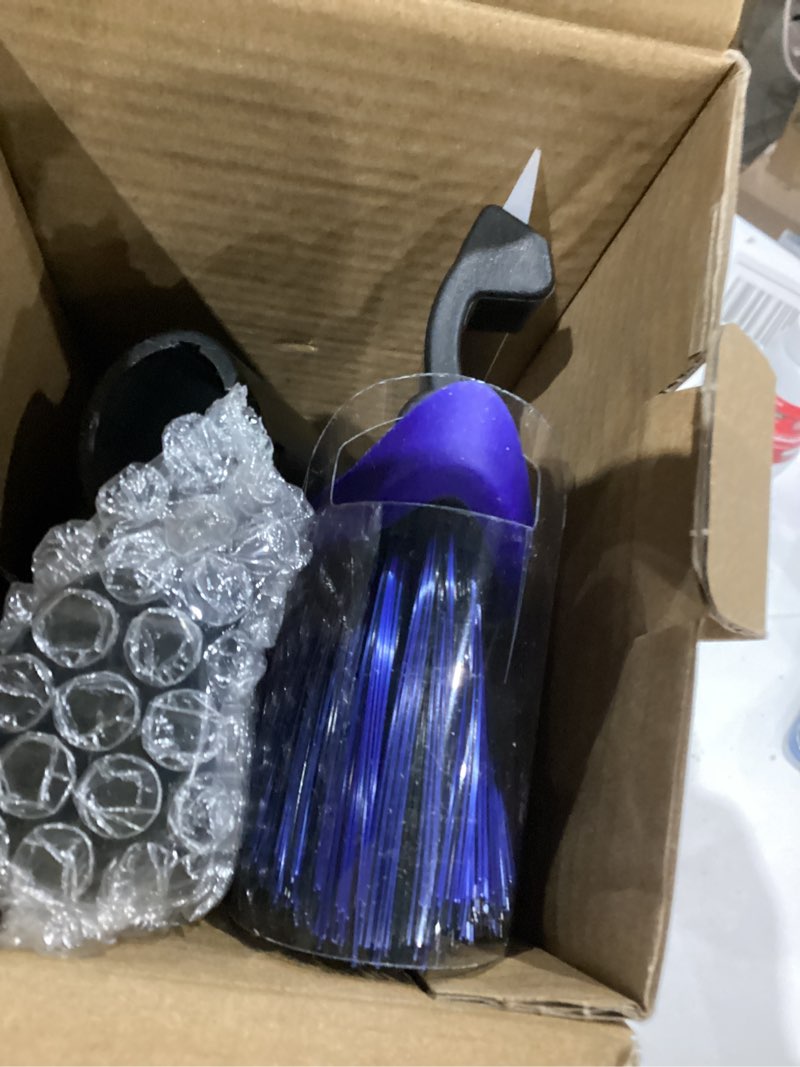 Condition photo showing Good Condition for Nuovoware 60" Ice Scraper and Extendable Snow Brush for Car Windshield, 5 in 1 Adjustable Snow Removal Tools with 270° Pivoting Brush Head for Car Auto Truck SUV, Blue 60" Blue