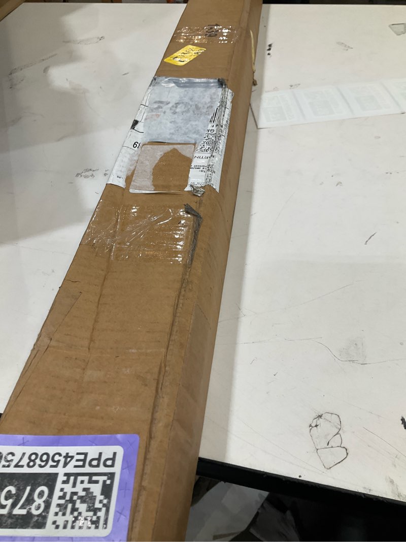 Condition photo showing New/Like New for AOSKY Cordless Roller Shades Blackout Blinds for Windows Room Darkening Rolled Up Shades with Spring System, UV Protection Window Shades Door Blinds for Home and Office (39" W x 72" H, Black) 39"W x 72"H Black