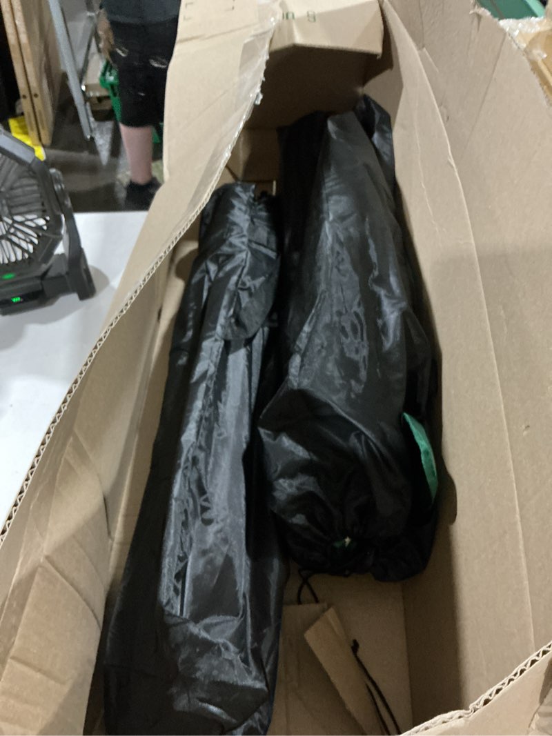 Condition photo showing Good Condition for 2 pack folding camping chairs portable, green, solid color | moon chairs for outside with carry bag for lawn, park, fishing, travel, picnic, hiking, beach, 600d oxford, supports 330lbs