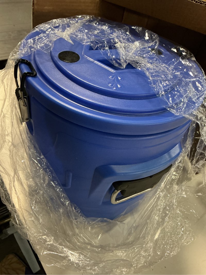 Condition photo showing Good Condition for newget 15lb dog food storage container, stainless steel airtight pet food storage container and durable plastic food container, large metal cat food container with lid and scoop to keep fresh blue 15 lb