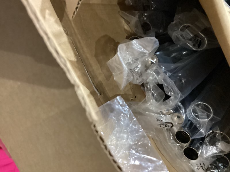 Condition photo showing Good Condition for EAGMAK Heavy Duty Clothes Rack Load 420 LBS, 47.2" Long Rolling Garment Rack with Lockable Wheels, Standing Metal Clothing Hanger, Portable Wardrobe Sturdy Coat Organizer for Hanging Clothes (Silver) 47.2?×18.9?×63? Silver