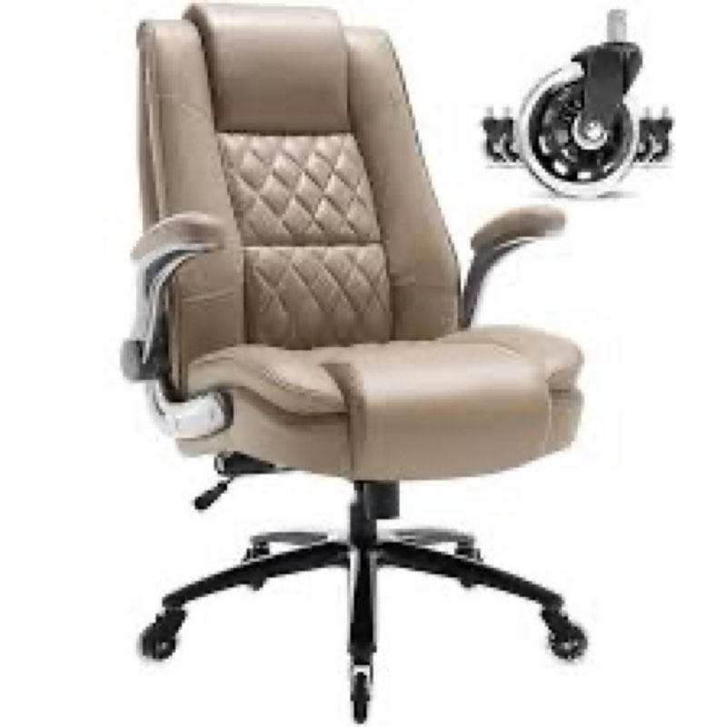 Ergonomic Thick-Padded Executive Office Chair