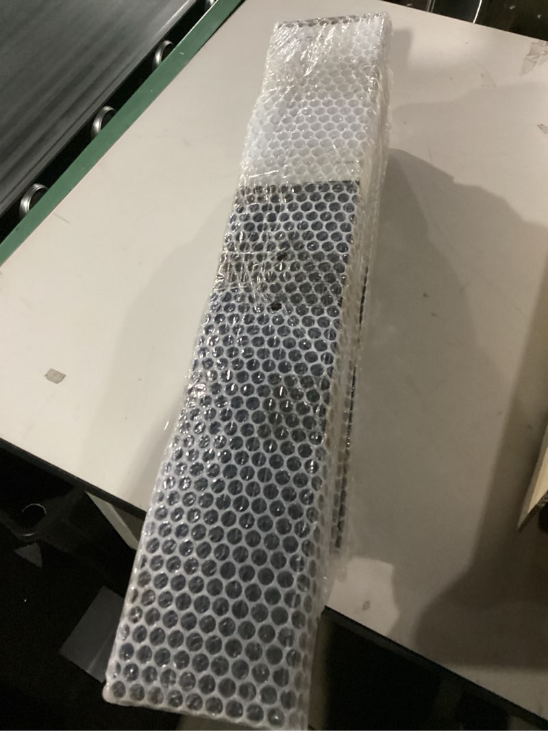 Condition photo showing New/Like New for Ballucci Modern Floating Shelves  Set of 4 Wood Wall Mount Shelves  Black