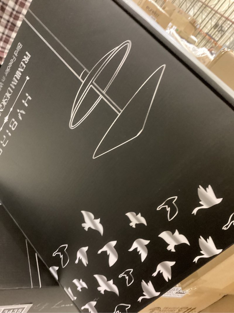 HYBIRD Bird Feeder and BirdBath Combo with Stand – Rust Proof Stainless Steel Metal Bird Feeder with