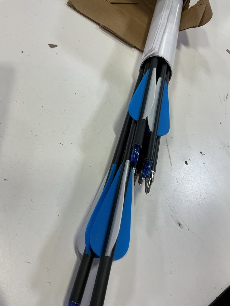 Condition photo showing Good Condition for recurve bow and arrow set for adults, 30–40lbs right-handed archery kit with carbon arrows & accessories for outdoor target practice basic complete set