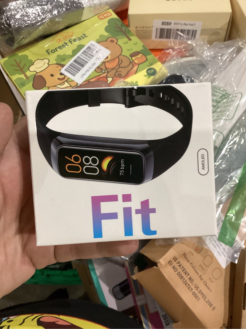 Condition photo showing New/Like New for Fitness Tracker with 24/7Heart Rate, Blood Pressure, Sleep Tracking, Calorie, Activity Tracker with 1.1" AMOLED Color Screen, Waterproof Step Tracker for Android iPhones Women Men Deep Purple