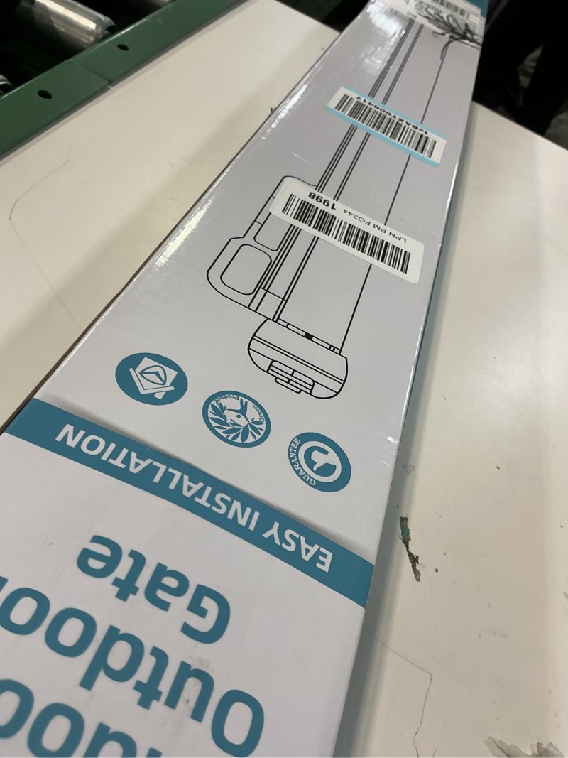 Condition photo showing Good Condition for Retractable Baby Gates for Stairs No Drill, PRObebi Retractable Dog Gate Indoor Extends to 54" Wide 34" Tall, Child Gates for Doorways, Stair Gate Use for Outdoor, Hallways, Doorways, Deck, Porch A-black 34" Tall x 55" Wide - No Drilling