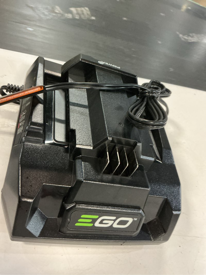 Condition photo showing As Is for (ship from usa) ego 56-volt lithium-ion charger model ch2100 /item no#e8fh4f85432