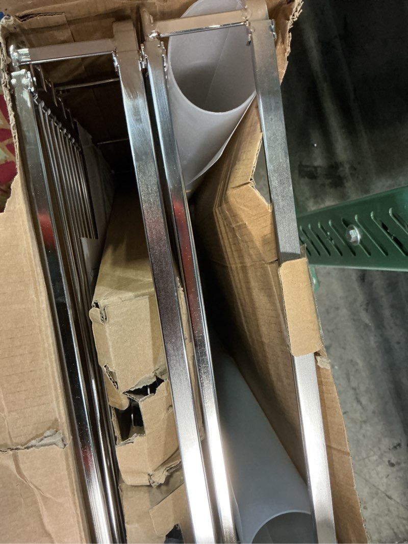 Condition photo showing Good Condition for 2 pack expandable pull out cabinet organizer?side mounting 17.1~28"x22.5"cabinet pull out shelves, expandable slide out spice rack for kitchen bathroom office large, 17.1~28" w x 22.5"d 2pack