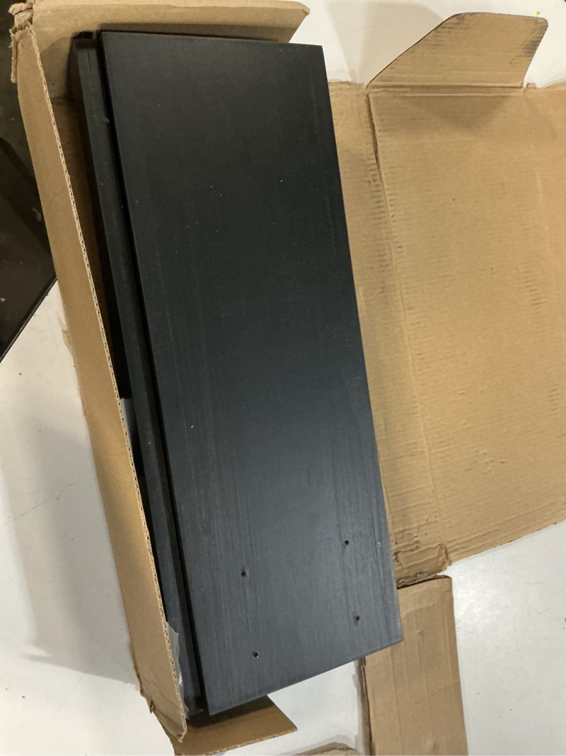 Condition photo showing Good Condition for 31-inch bamboo stove rack for above the hob, kitchen bamboo spice rack, supports up to 50 pounds. bamboo stove rack for storing spices and kitchen utensils. (black)