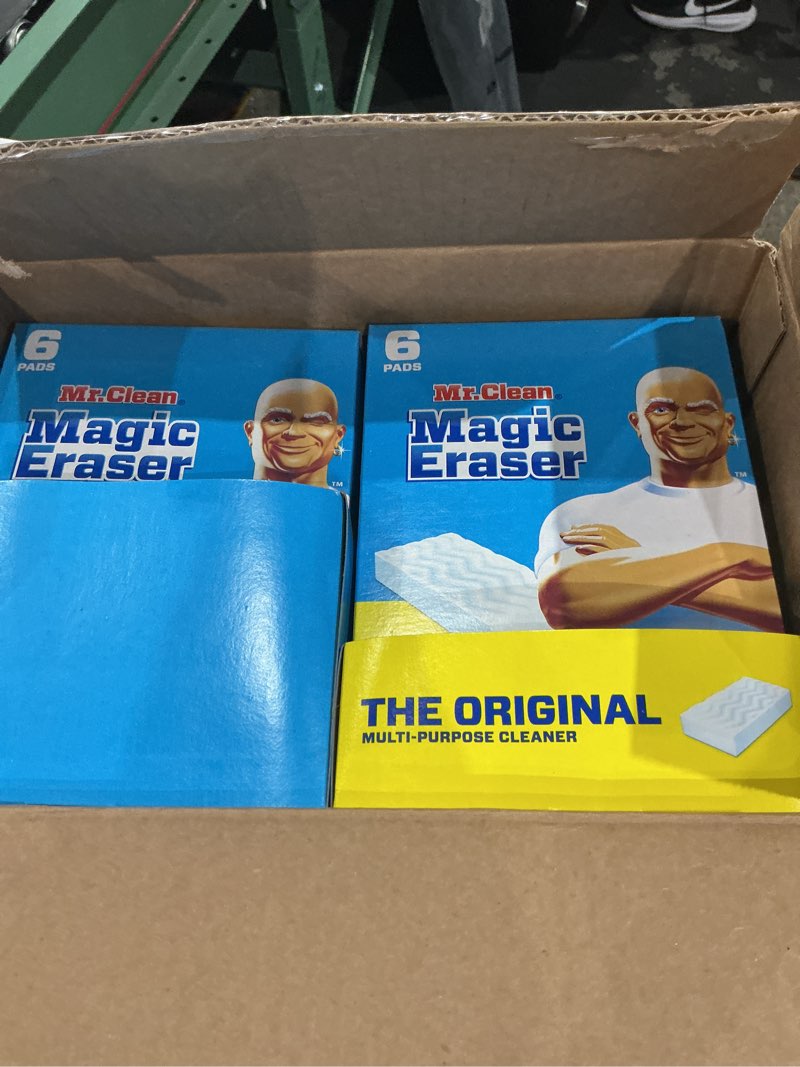 Condition photo showing Good Condition for mr. clean original magic eraser cleaning pads with durafoam - 12