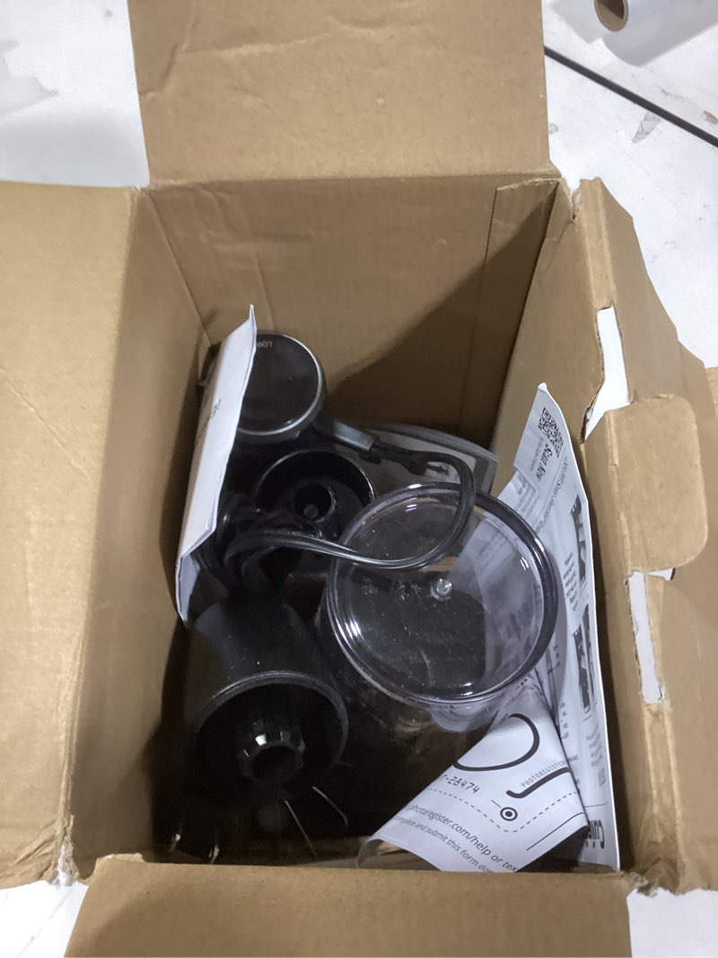 Condition photo showing As Is for Cuisinart CSB-179 Smart Stick Variable Speed Hand Blender, Stainless Steel Stainless Steel Variable Speed