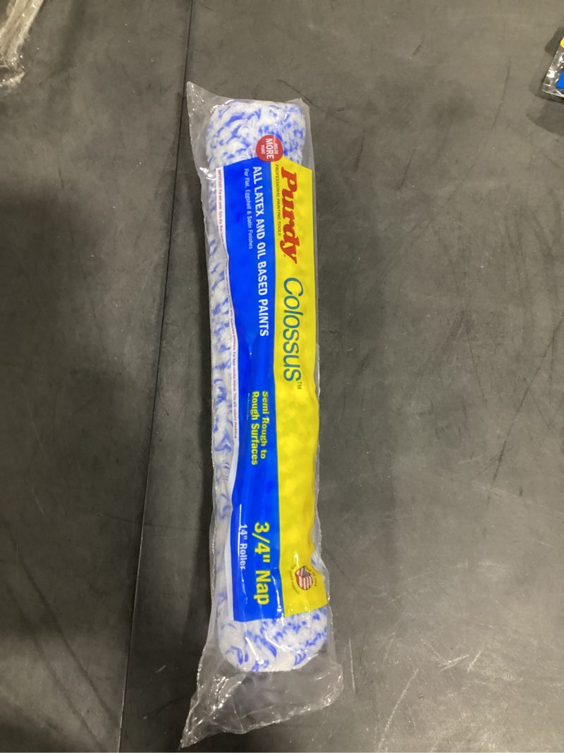 Condition photo showing New/Like New for genuine purdy colossus 14" x 3/4" nap roller cover 14a630144