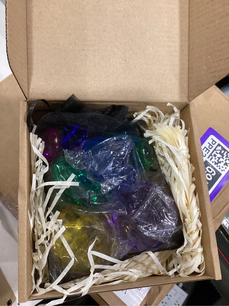 Condition photo showing As Is for 10pcs Extra Large Diving Gems for Pool for Kids,4pcs 60mm Oversized Diamonds and 6pcs 30mm Acrylic Gems Pirate Treasures,Swimming Pool Toys Favors and Sensory Bin Filler 60mmLarge Diving Gems