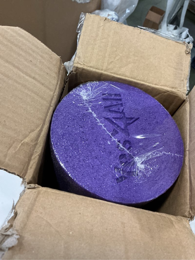 Condition photo showing New/Like New for Yes4All Medium Firm Round PE Foam Roller 12, 18, 24, 36 Inches for Pilates, Yoga, Stretching, Balanc