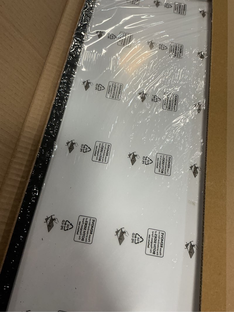 Condition photo showing New/Like New for lavie home 16x24 picture frame for wall display, 16x24 black picture frame with hd plexiglas, 16 x 24 poster frame 1 pack, display frame for vertical or horizontal, classic collection black 16x24 1