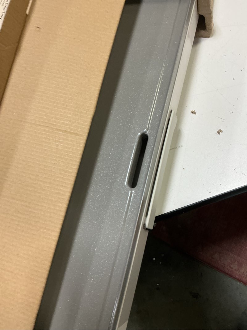 Condition photo showing Good Condition for bella 12" x 22" Electric Griddle with EverGood™ Ceramic Nonstick Coating, Removable Temperature Probe, Dishwasher-Safe Drip Tray & Cool Touch Handles, Cook up to 15 Eggs, 1500 Watt, Oatmilk 12" x 22" Oatmilk