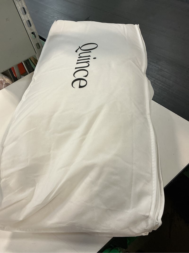 Condition photo showing As Is for luxe goose down pillow medium king 1pcs 
