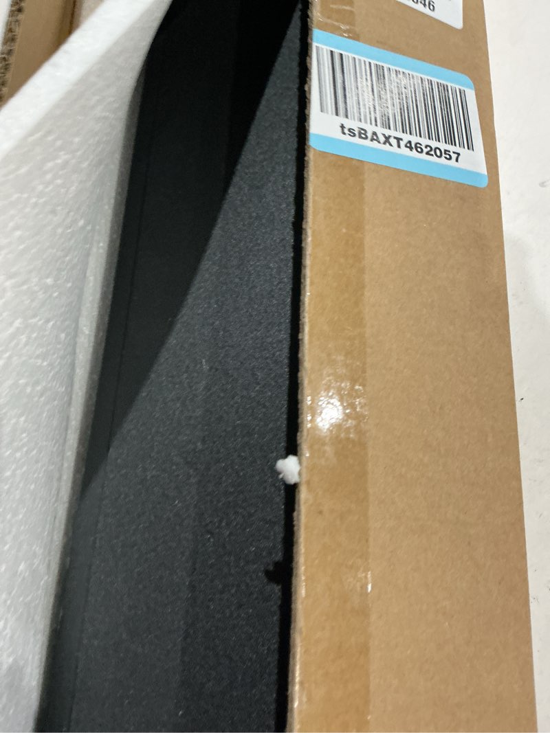 Condition photo showing Good Condition for set of 2  floating wall shelves,   deep wood grain bathroom shelves with invisible brackets, engineered wood storage shelves